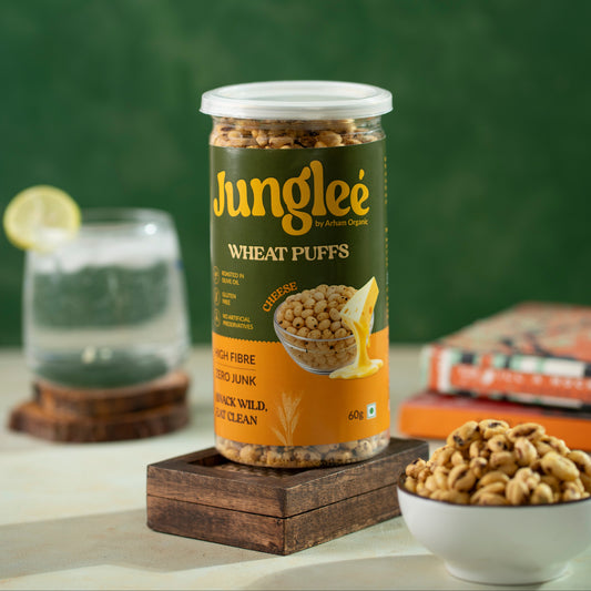 Jungleé Wheat Puffs – Cheese
