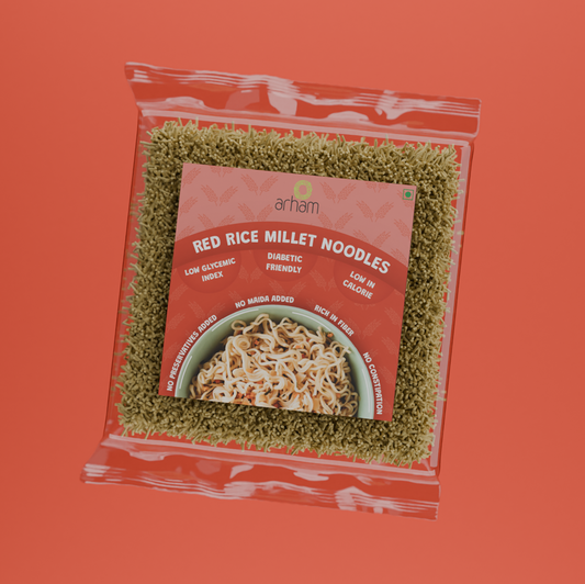 Red Rice Millet Noodles