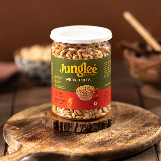 Jungleé Wheat Puffs – Tomato