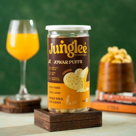 Jungleé Jowar Puffs – Cheese