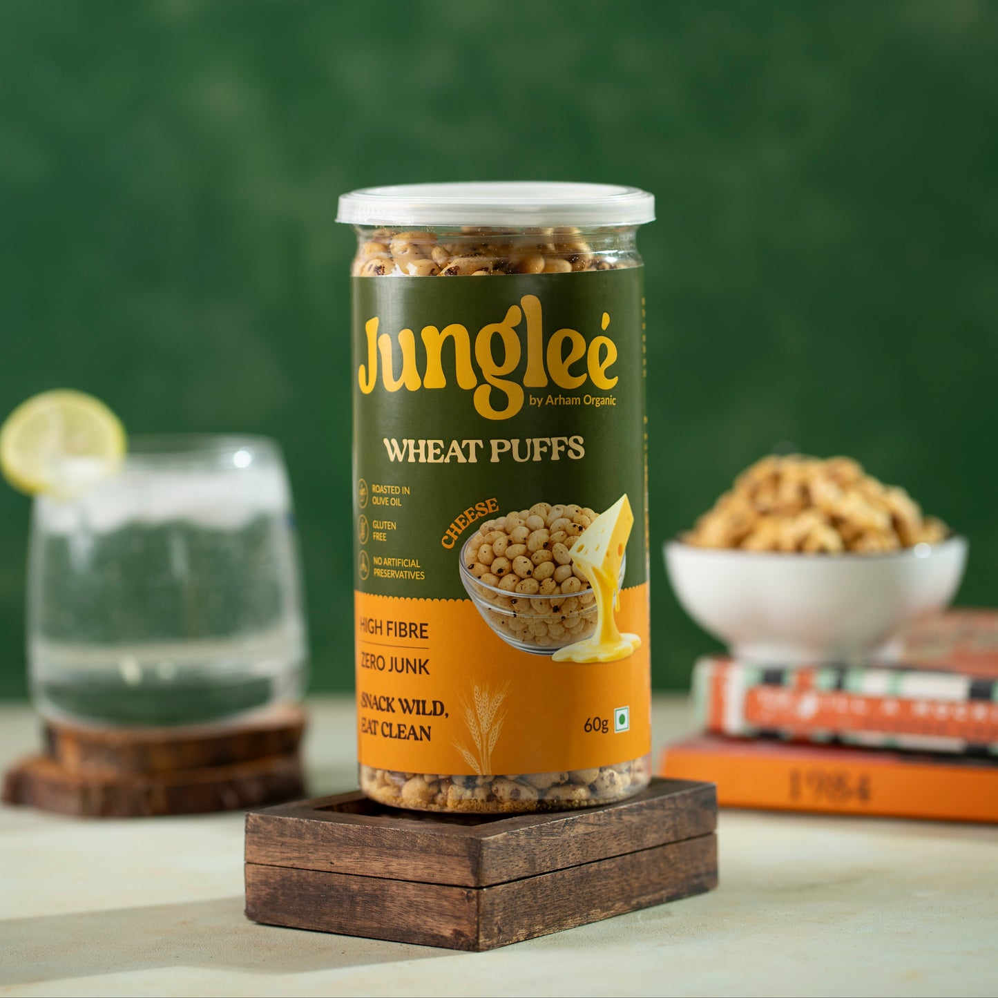 Jungleé Wheat Puffs – Cheese