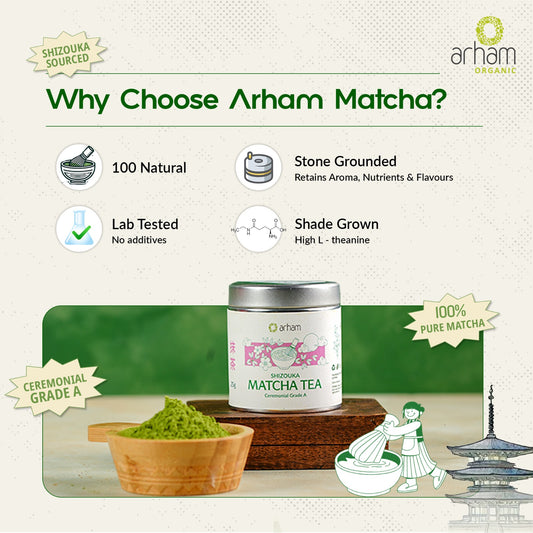 Ceremonial Grade A Matcha – 25g Premium Japanese Green Tea