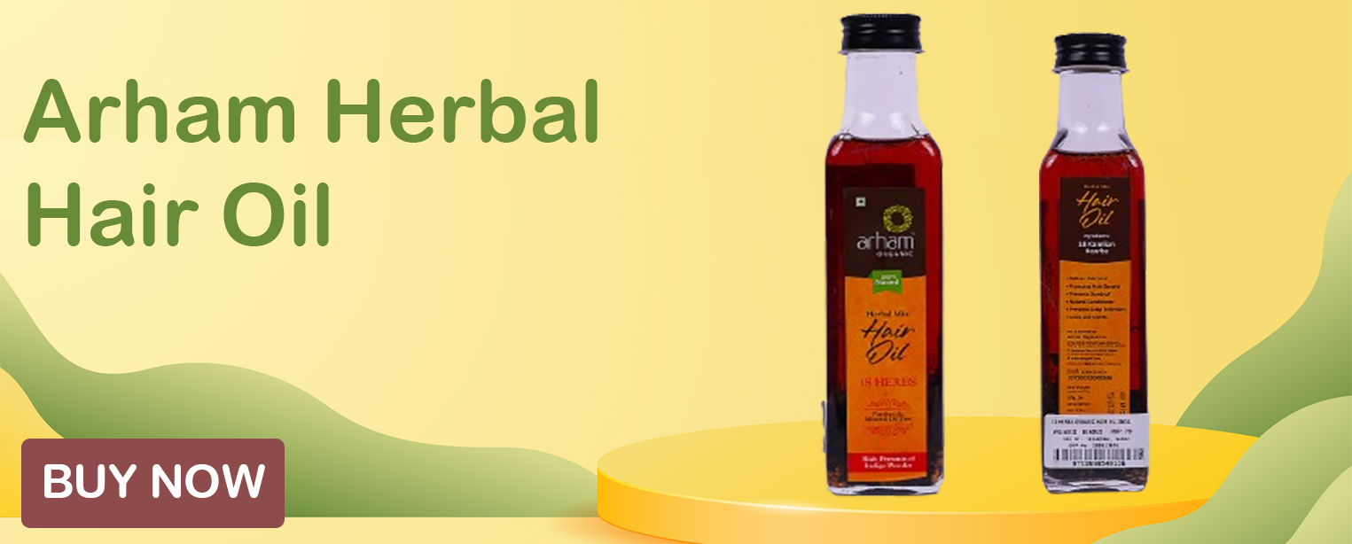 hair oil banner